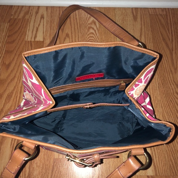 Tommy Hilfiger Spring Floral Canvas Tote - Picture 4 of 8